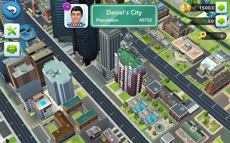 SimCity BuildIt Captura de pantalla 1