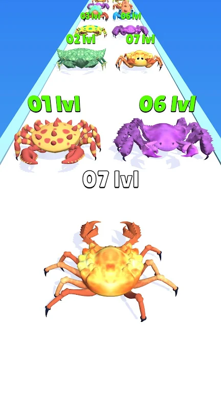 Crab Evolution Run 스크린샷 2