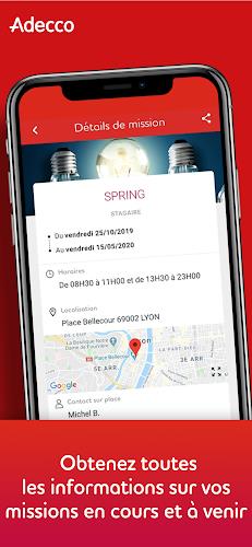 Adecco & moi - Mission Interim स्क्रीनशॉट 3
