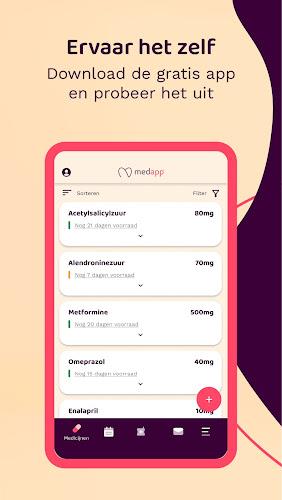 MedApp: jouw medicijnapp Captura de tela 2