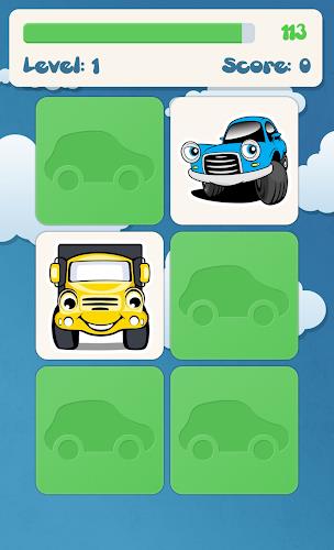 Cars memory game for kids应用截图第2张