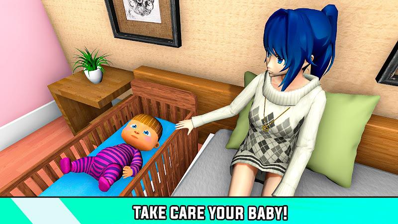 Anime Pregnant Mother 3D Capture d'écran 4