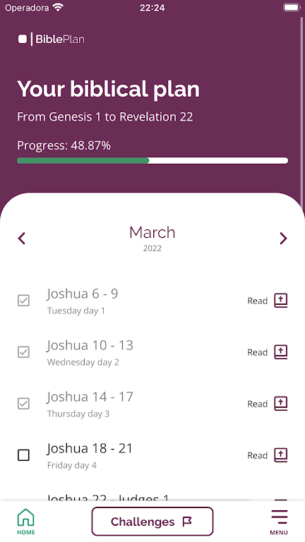 Customized Biblical Plan 스크린샷 2