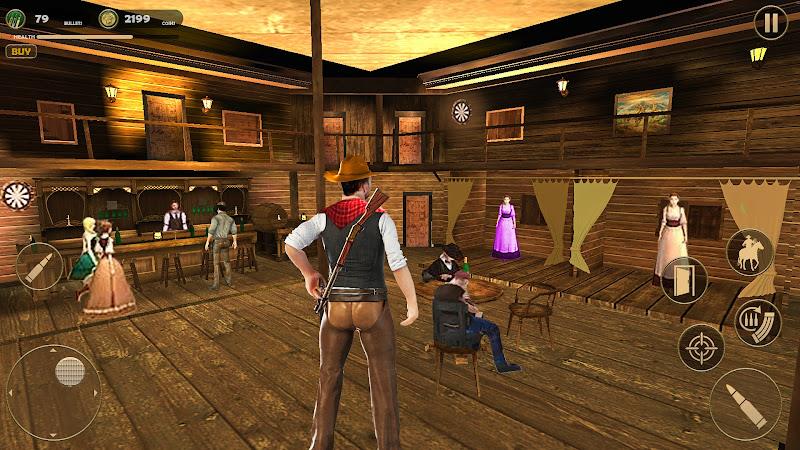 West Cowboy Game : Horse Game Screenshot 2