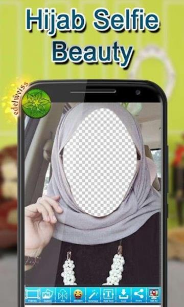 Hijab Selfie Beauty 스크린샷 1