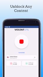 Violent VPN - Unlimited VPN 스크린샷 4