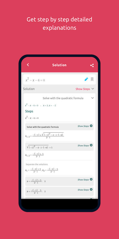 Symbolab: Math Problem Solver スクリーンショット 3