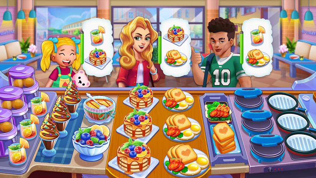 Food Voyage: Fun Cooking Games Mod应用截图第3张