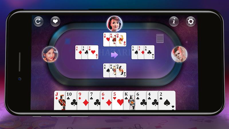 Hazari Card Game Offline Screenshot 2