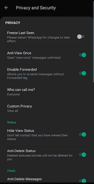 GB Whatsapp Pro 18.85应用截图第2张