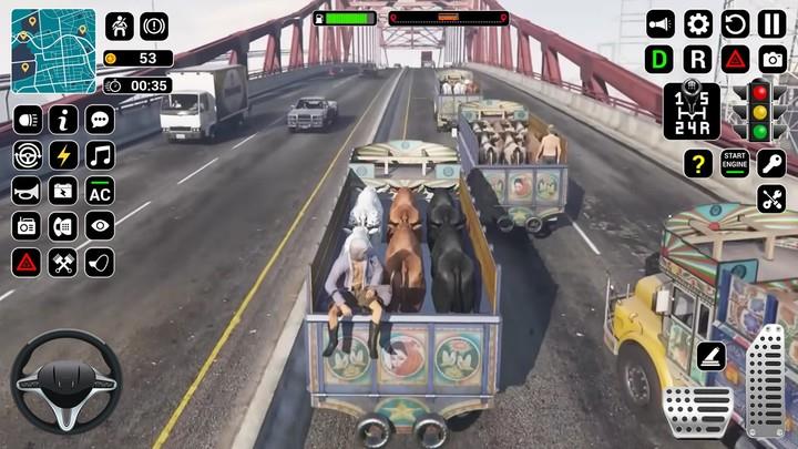 Animal Transport Truck Sim 3D應用截圖第3張