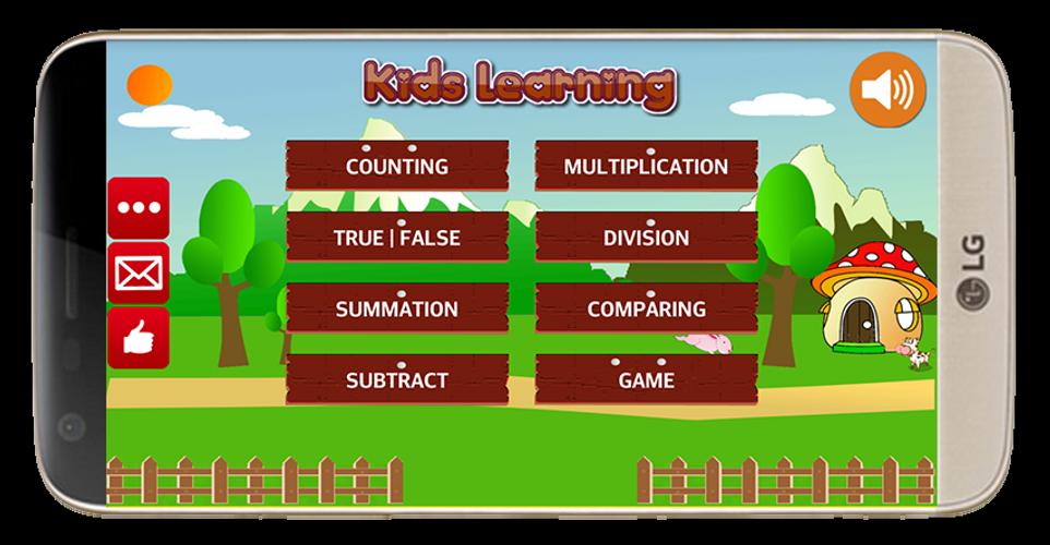 1 2 3 Grade Math Learning Game Screenshot 1