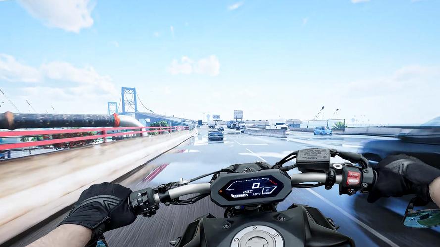 Traffic Moto Bike Rider City应用截图第4张