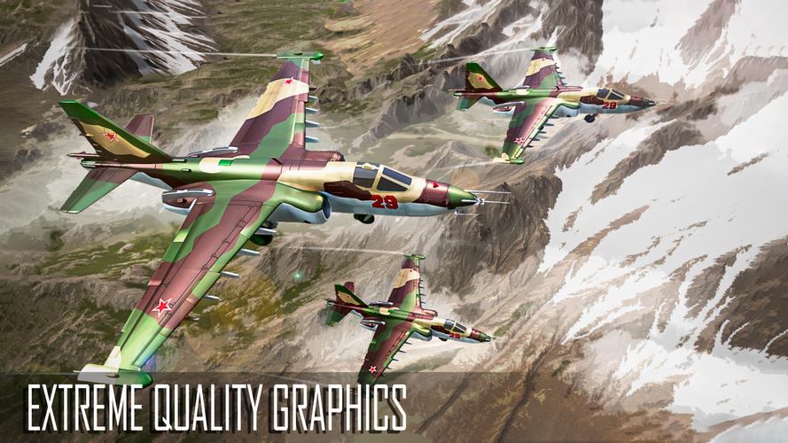 Jet Fighter: Sky Combat 3D Screenshot 4