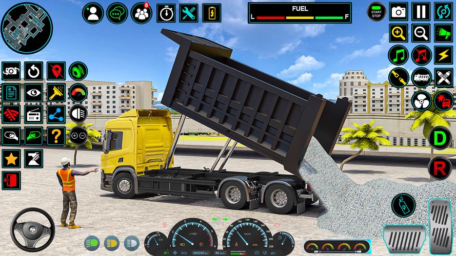 Car Transport Truck Driver 3D स्क्रीनशॉट 2