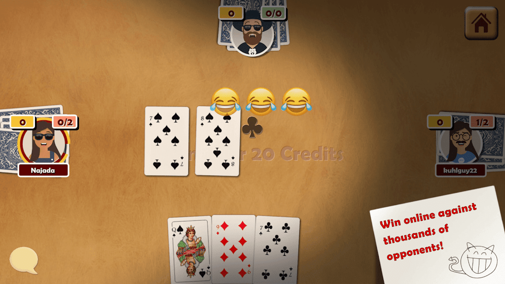 Oh Hell - Online Spades Game Captura de tela 4