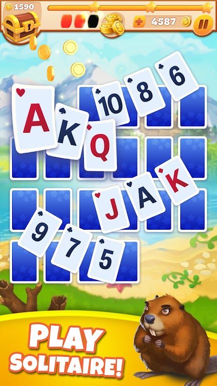 Solitaire Tarot: Fun Card Patience & Travelling應用截圖第1張