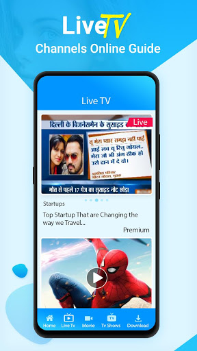 Live TV Channels Free Online Guide Screenshot 3