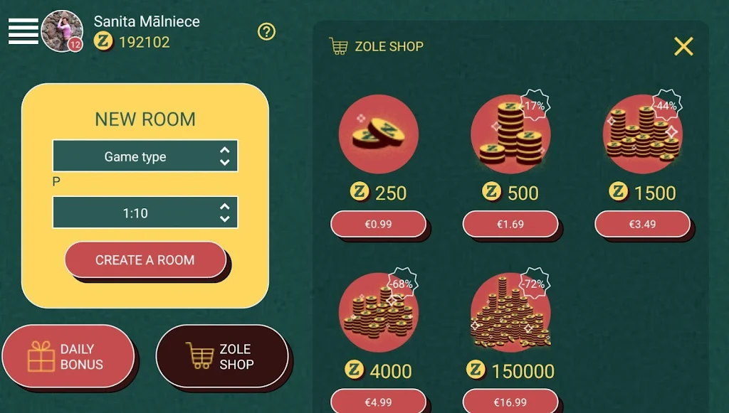 Zole Скриншот 4