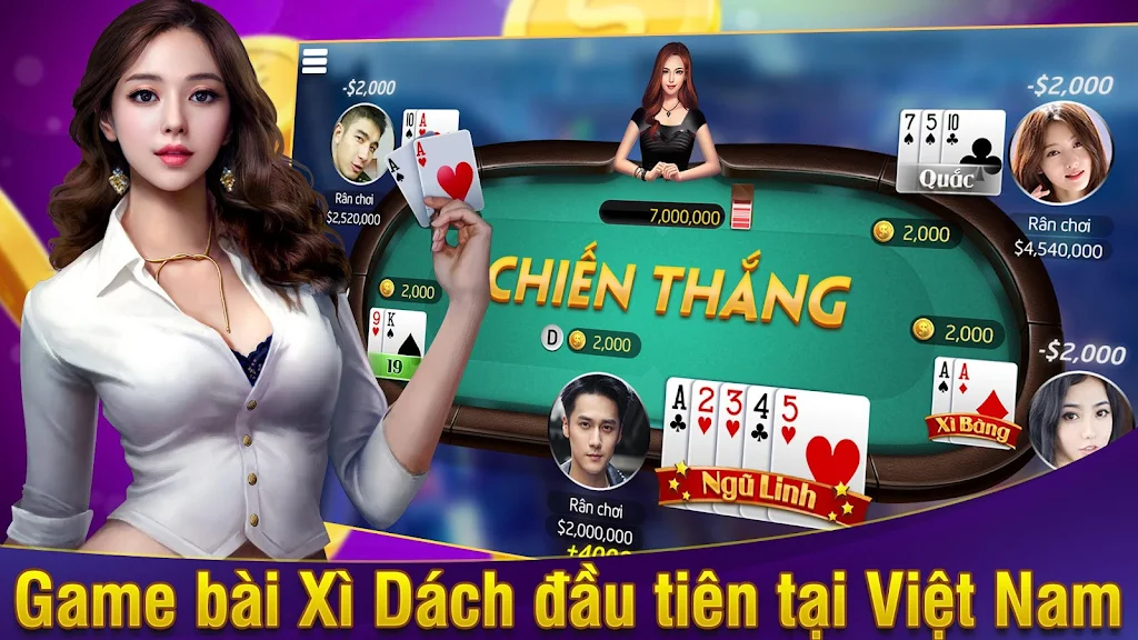 Xì Dách Online 스크린샷 1