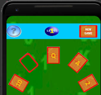 Clock - fun and easy card game Screenshot 1