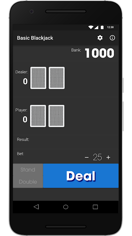 Basic Blackjack應用截圖第1張