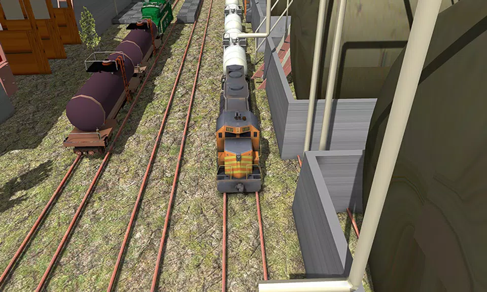 Oil Tanker Train Driving Sim Capture d’écran 3