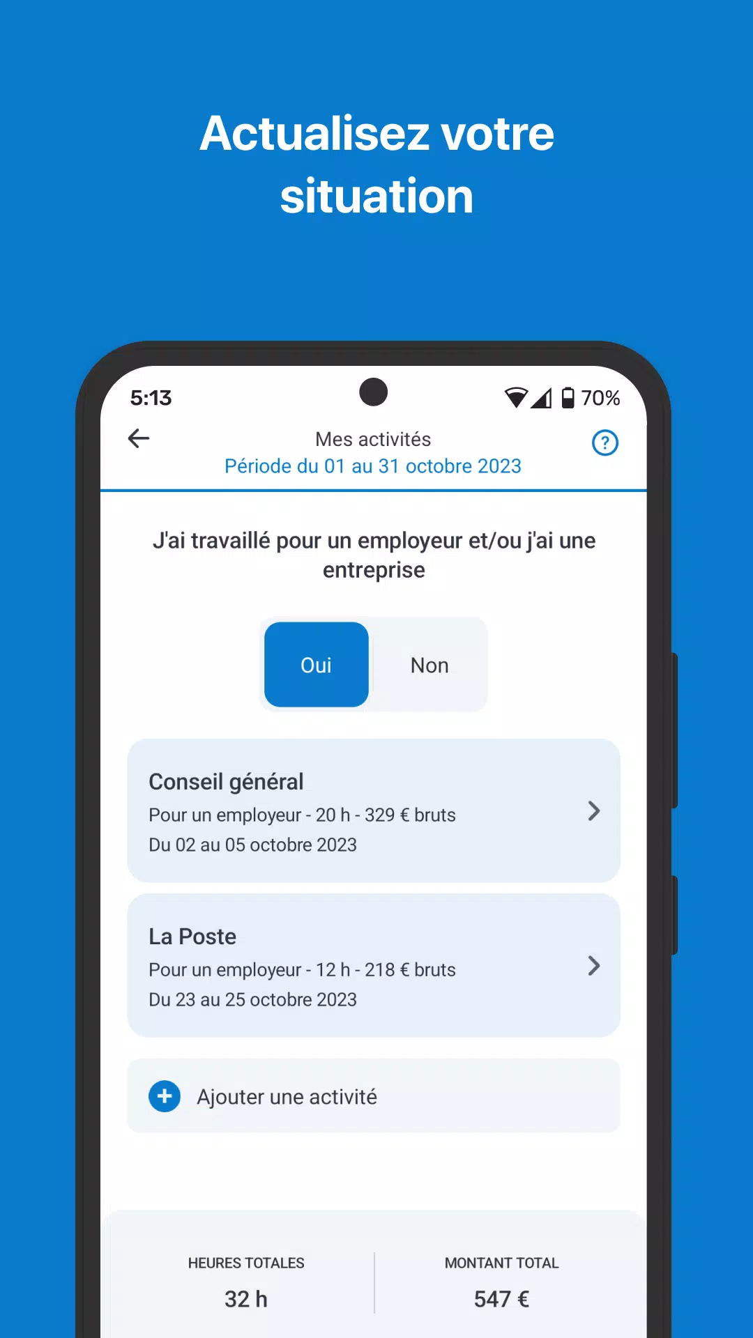 Mon Espace - France Travail應用截圖第2張