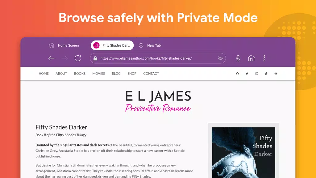 Internet Browser for Sony TV應用截圖第3張