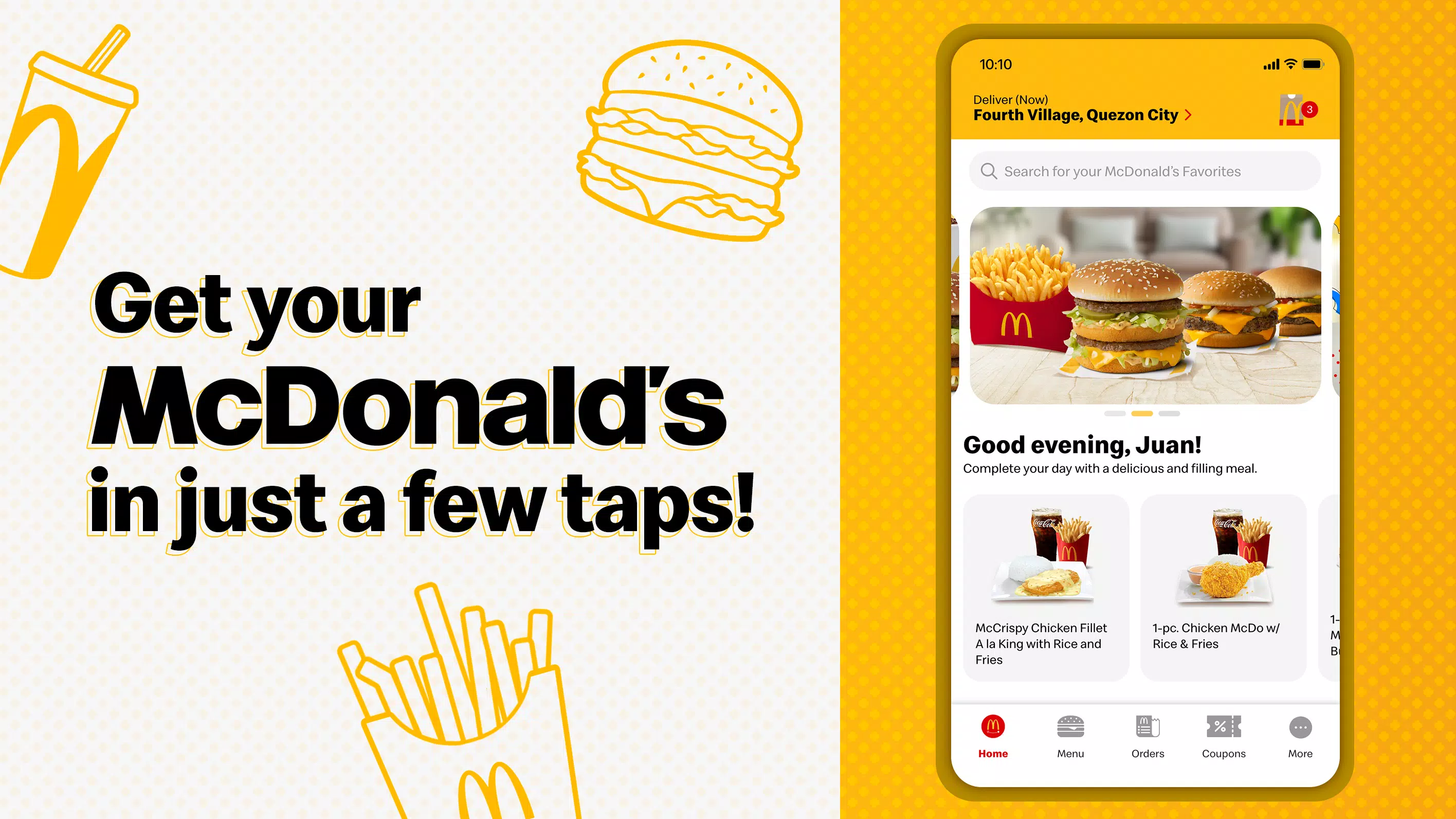 McDelivery PH 스크린샷 1