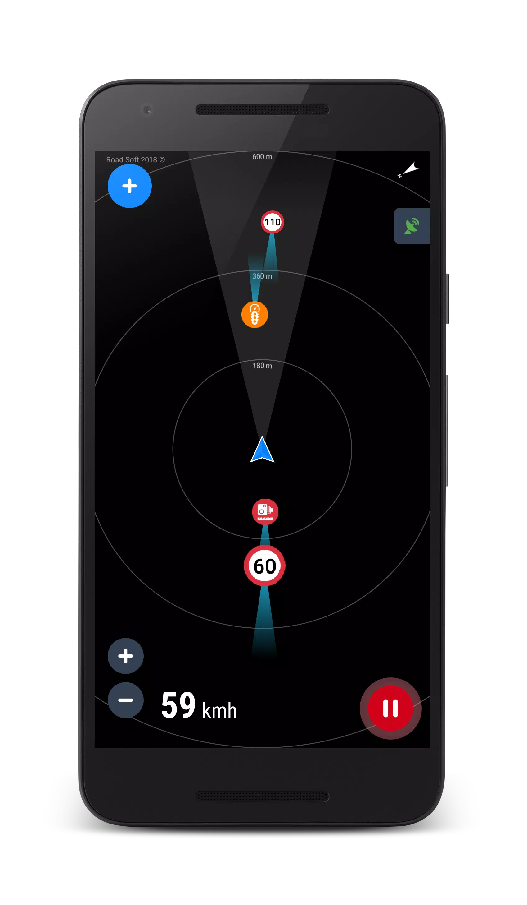 Speed Camera Detector スクリーンショット 1