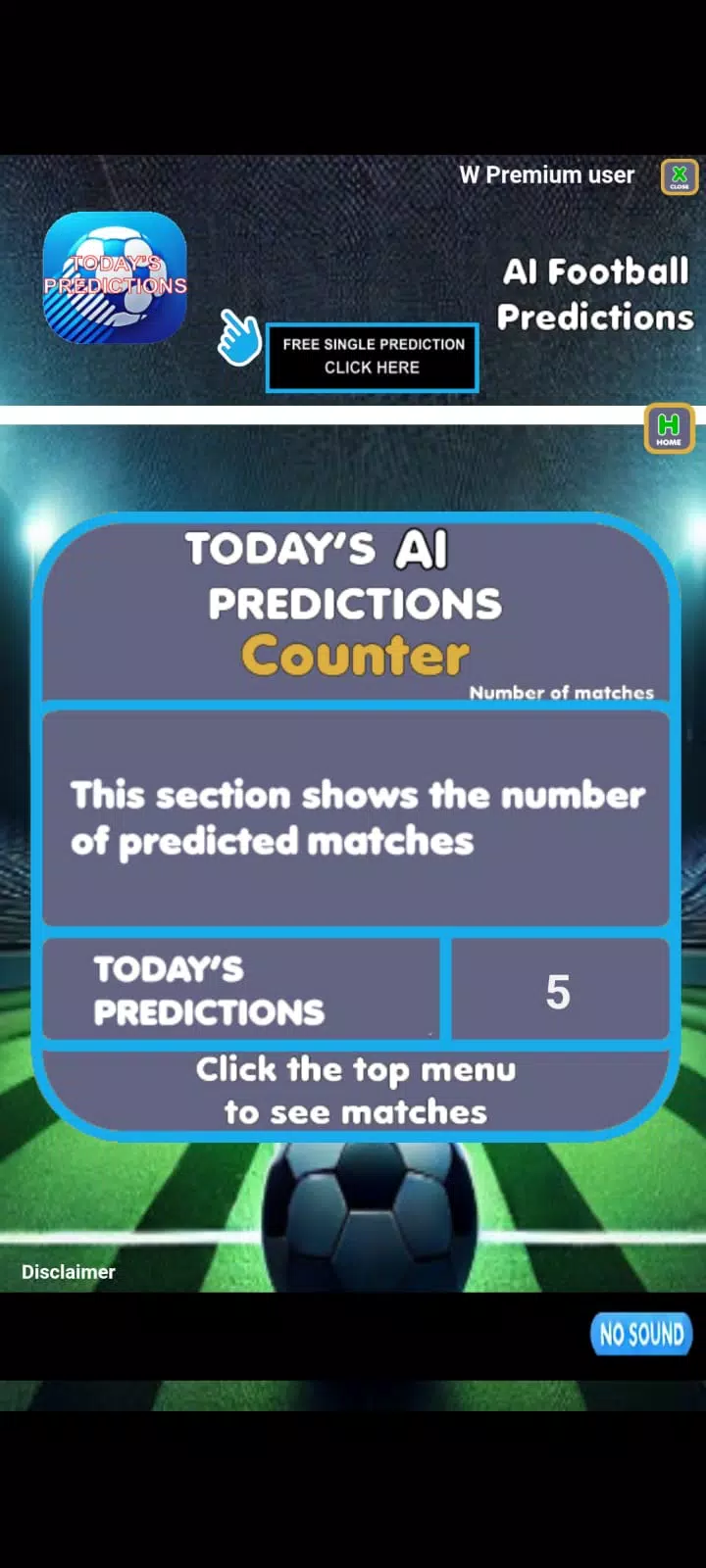 Ai football predictions應用截圖第2張