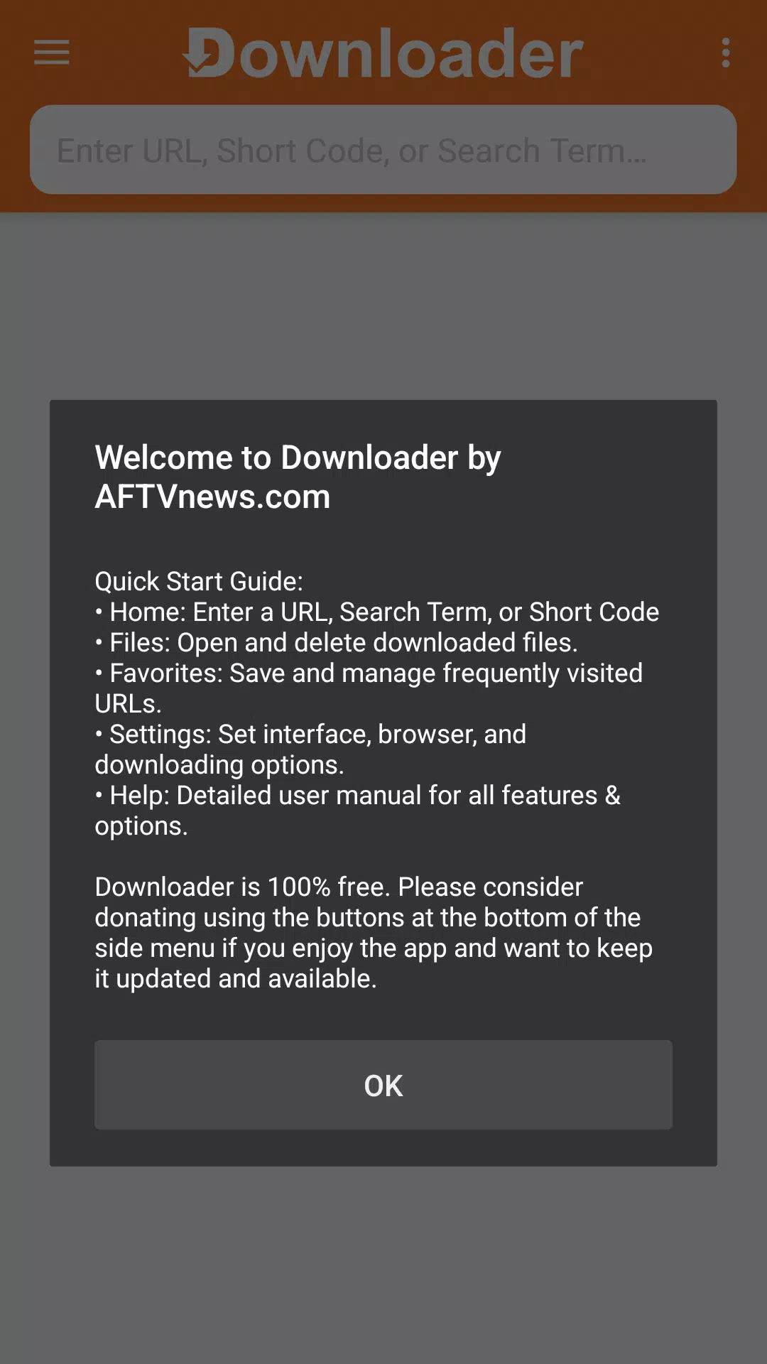 Downloader by AFTVnews 스크린샷 1