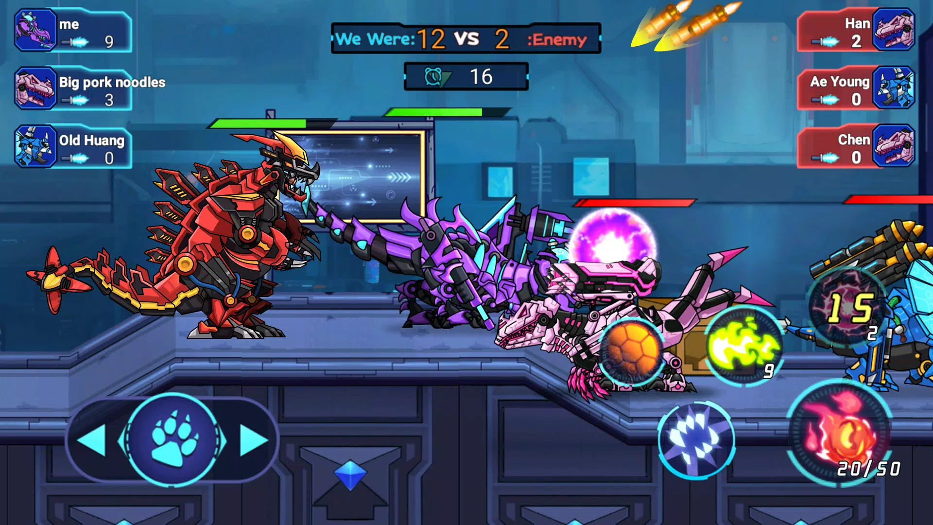 Mech Dinosaur War應用截圖第4張