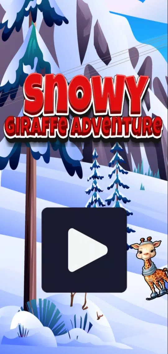 Snowy Giraffe Adventure應用截圖第1張