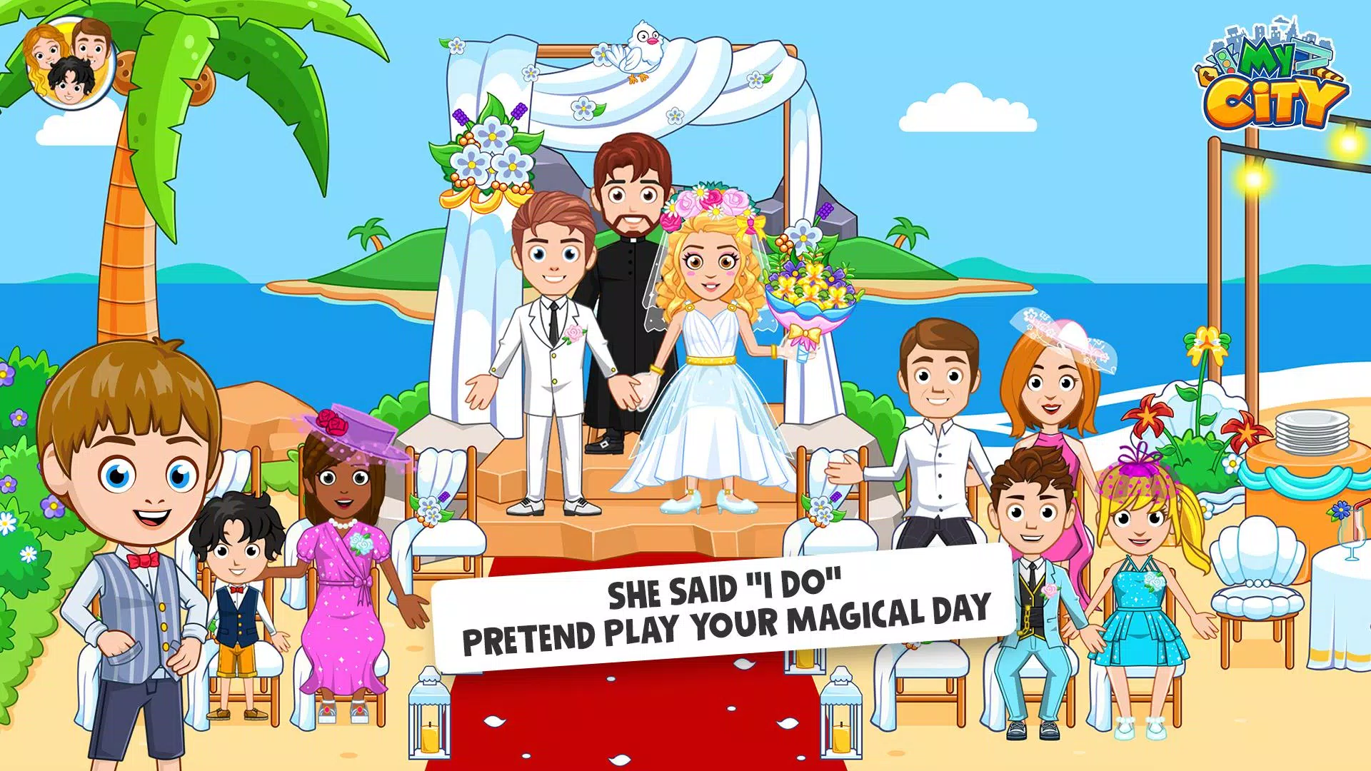 My City: Festa de Casamento Captura de tela 2