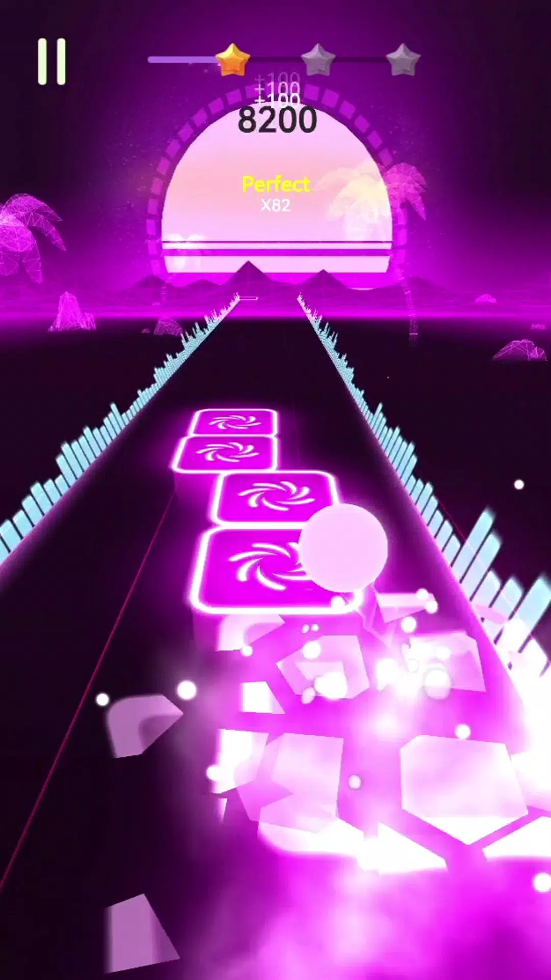 Music Ballz Hop Скриншот 3