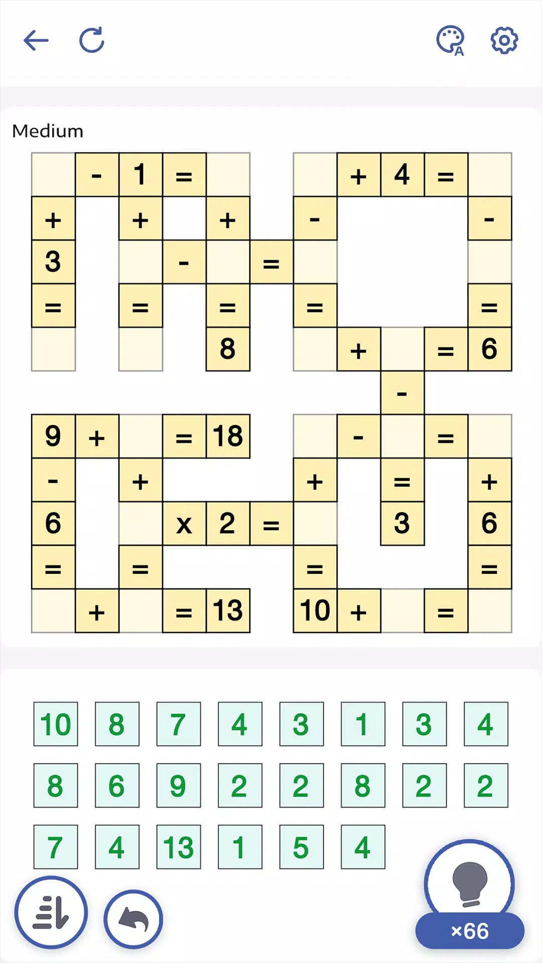 Crossmath - Math Puzzle Games स्क्रीनशॉट 3