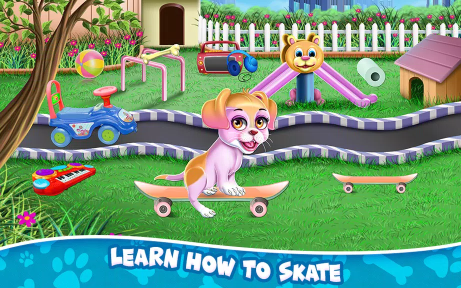 Fluffy Puppy Play and Care Screenshot 4