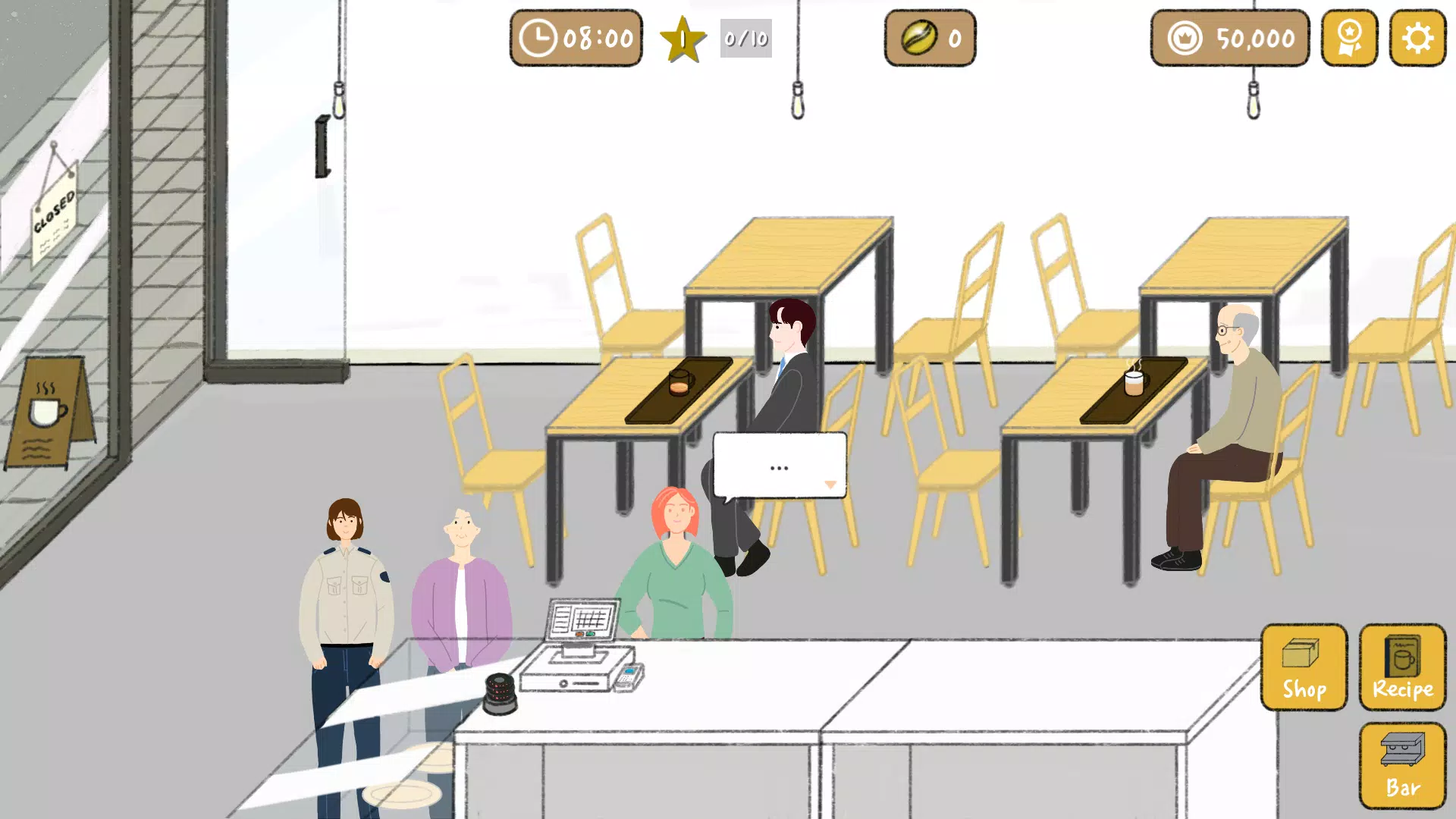 Tiny Coffee Shop Story應用截圖第2張