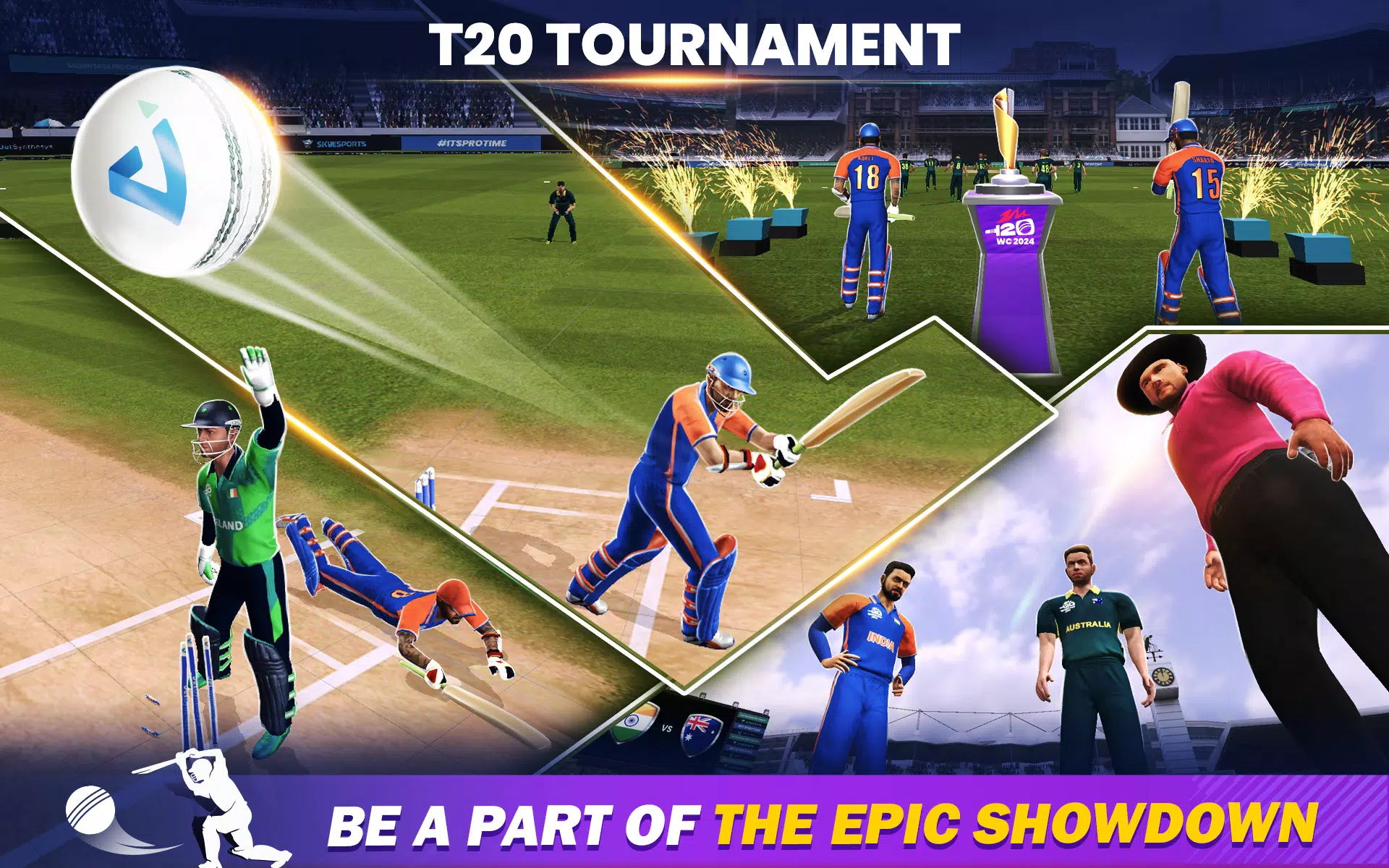 Cricket Game : Sachin Saga Pro应用截图第1张