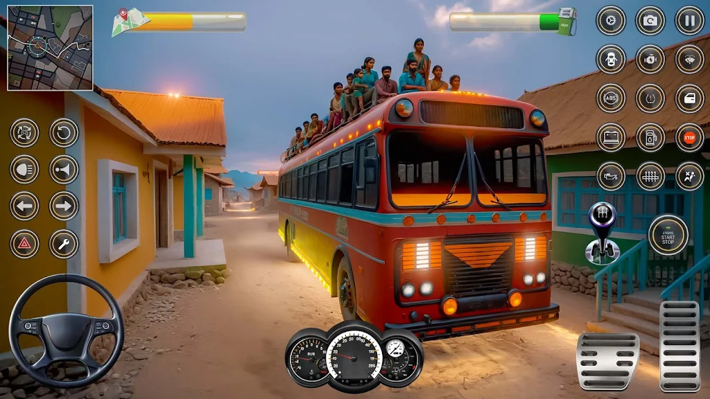 Indian Bus Games Bus Simulator Capture d'écran 1