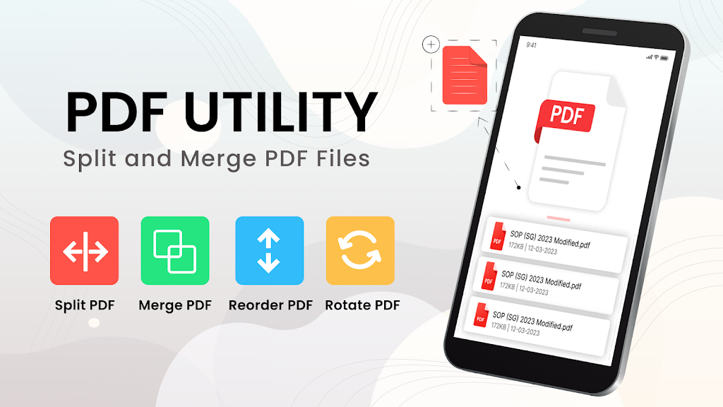 Split & Merge PDF files Screenshot 1