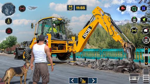 Heavy Excavator JCB Games スクリーンショット 3