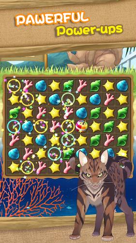 Cat Island Diary~Happy Match 3 Capture d'écran 4