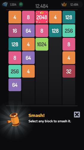 X2 Blocks - 2048 Merge Game Capture d'écran 4