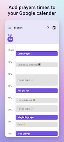 Fajr: Fajr Alarm, Prayer Times Capture d’écran 3