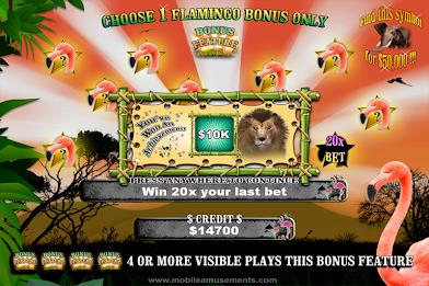 Flamingo Safari Slots Скриншот 2