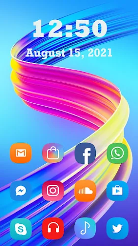 Tecno Spark 8 Launcher Captura de tela 1