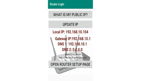 Router Setup Page - WiFi Passw スクリーンショット 1